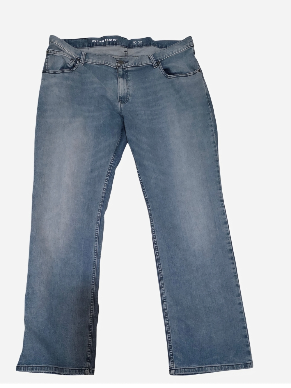 INC International Concepts Men's Bootcut Jeans - Faded Blue